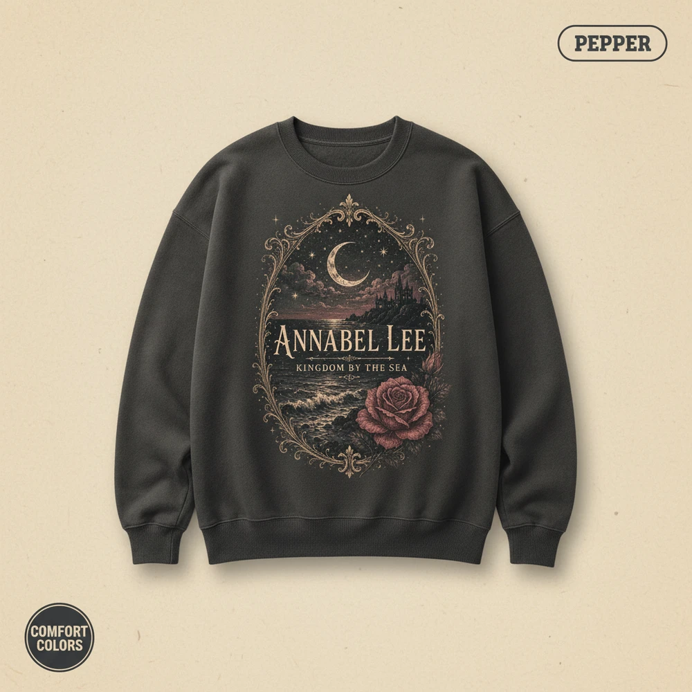 Annabel Lee Gothic Romance Sweatshirt