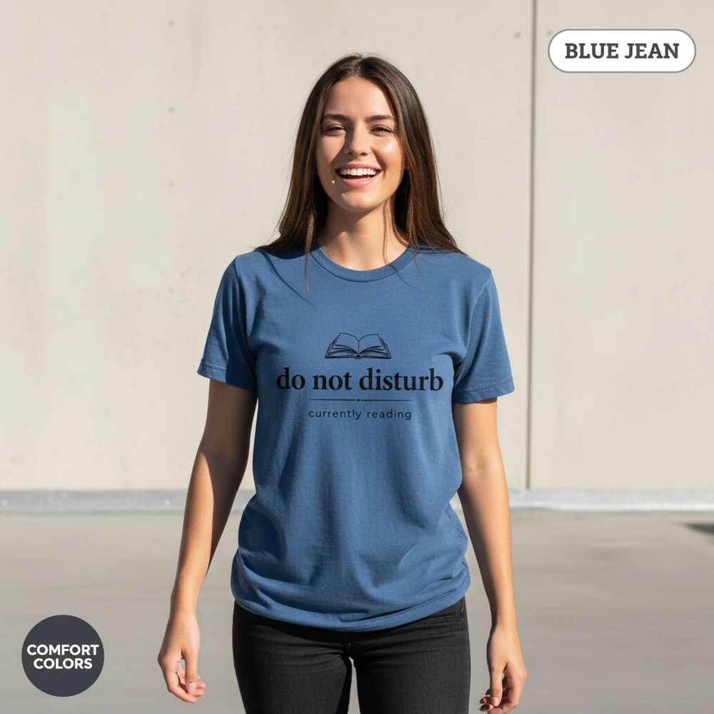 Do Not Disturb Currently Reading Funny T-Shirt