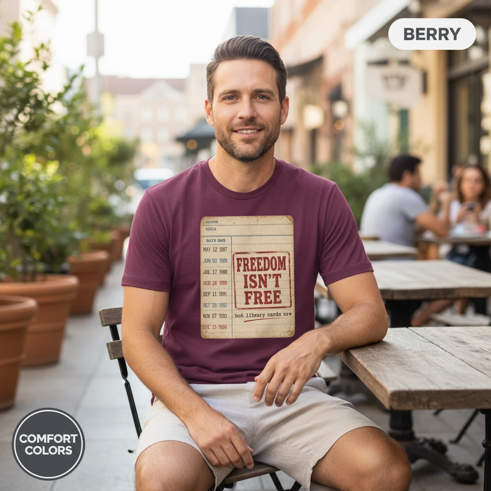 Library Cards Are Free Funny Banned Books T-Shirt