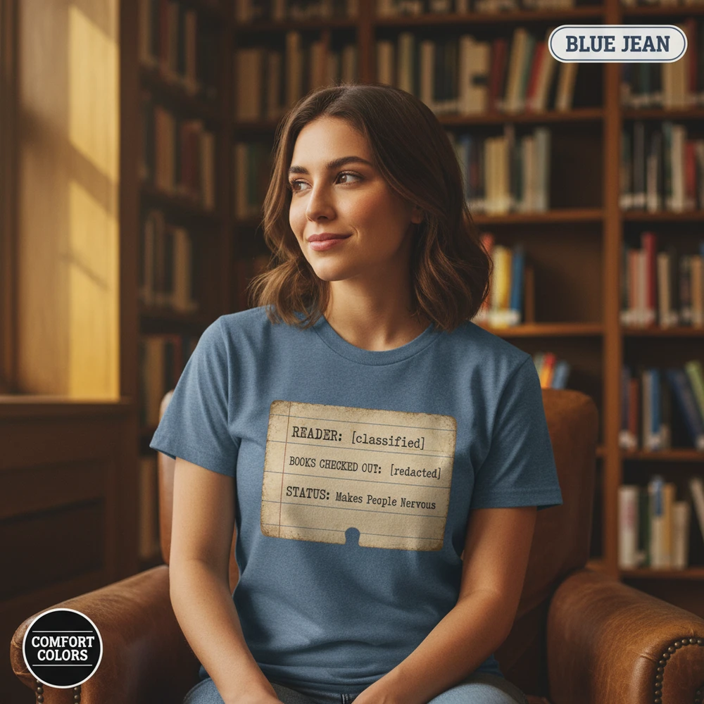 My Reading List Makes People Nervous Banned Books T-Shirt